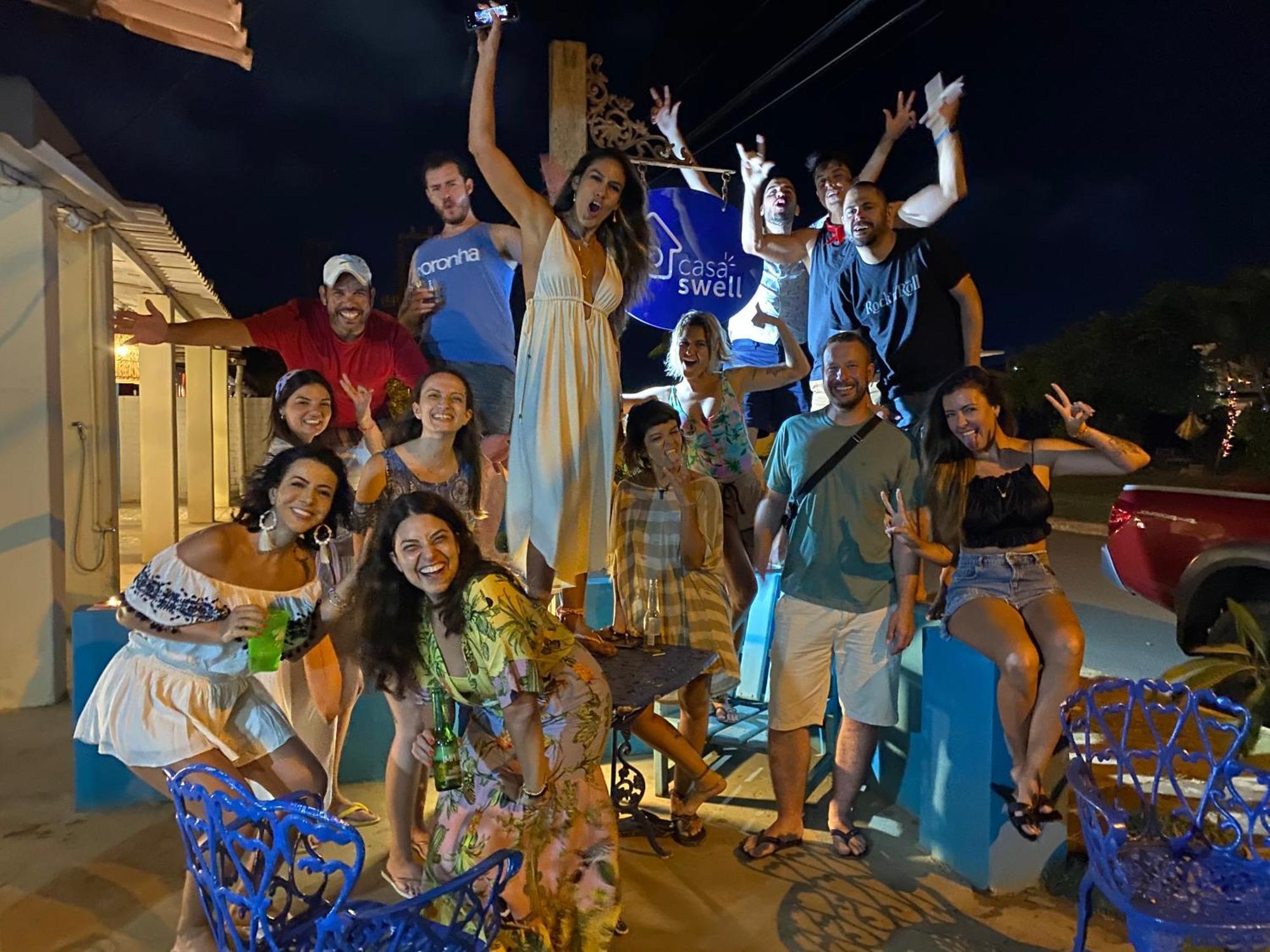 Casa Swell Hostel เฟอร์นันโด เด โนรอนญา ภายนอก รูปภาพ